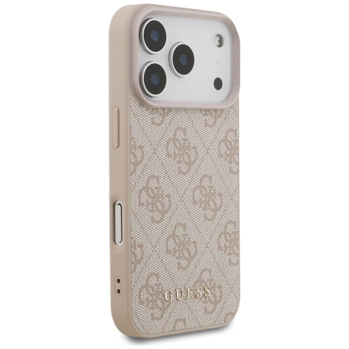 GUESS case for IPHONE 17 Pro GUHCP17LG4GFPI (PU 4G Classic) pink