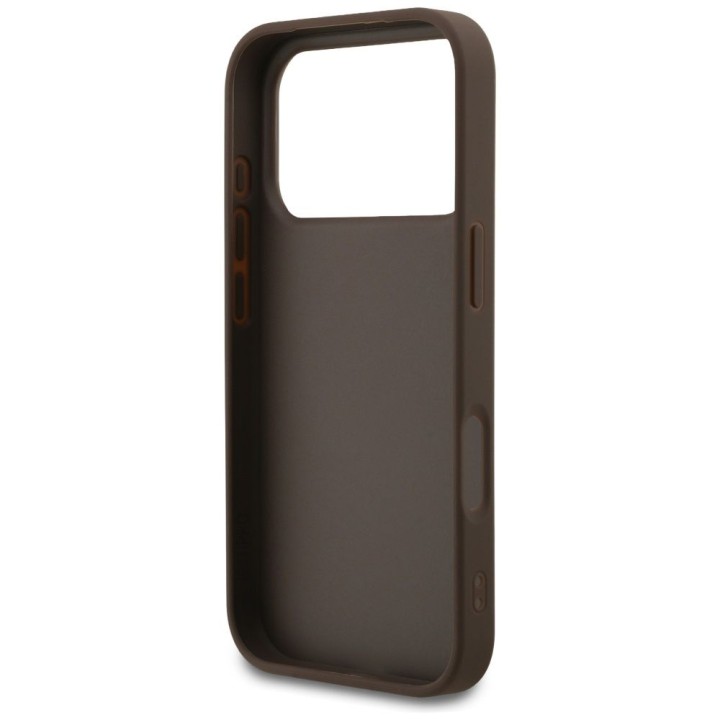 GUESS case for IPHONE 17 Pro GUHCP17LG4GFBR (PU 4G Classic) brown