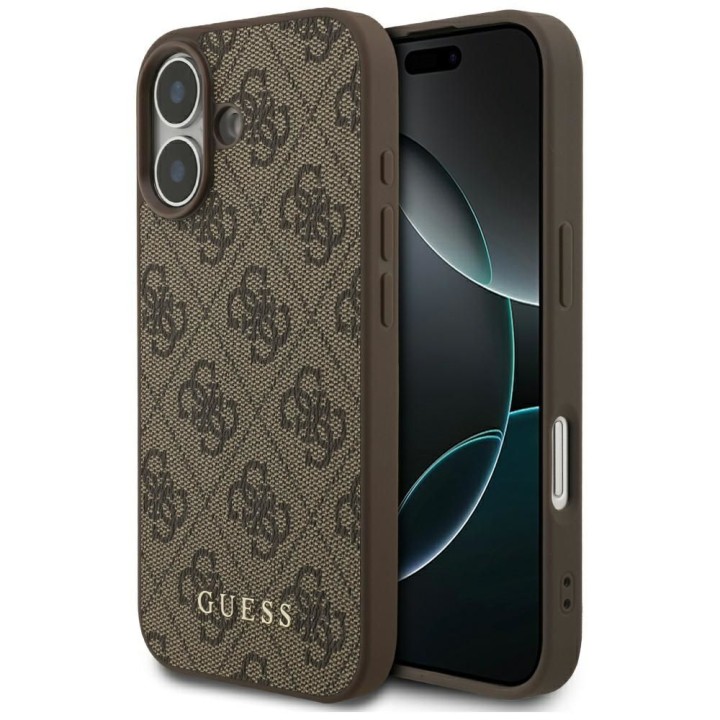 GUESS чохол для IPHONE 17 GUHCP17SG4GFBR (PU 4G Classic) коричневий