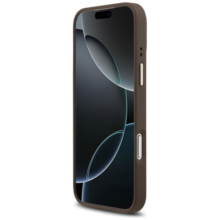 GUESS чохол для IPHONE 17 Pro Max сумісний з MagSafe GUHMP17XP4MSEGCW (PU 4G W/ Classic) коричневий