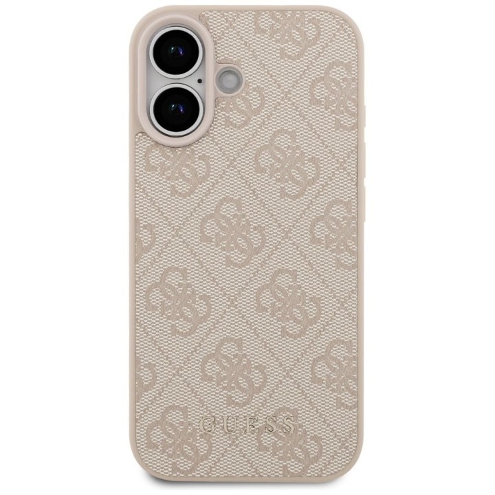 GUESS чехол для IPHONE 17 GUHCP17SG4GFPI (PU 4G Classic) розовый