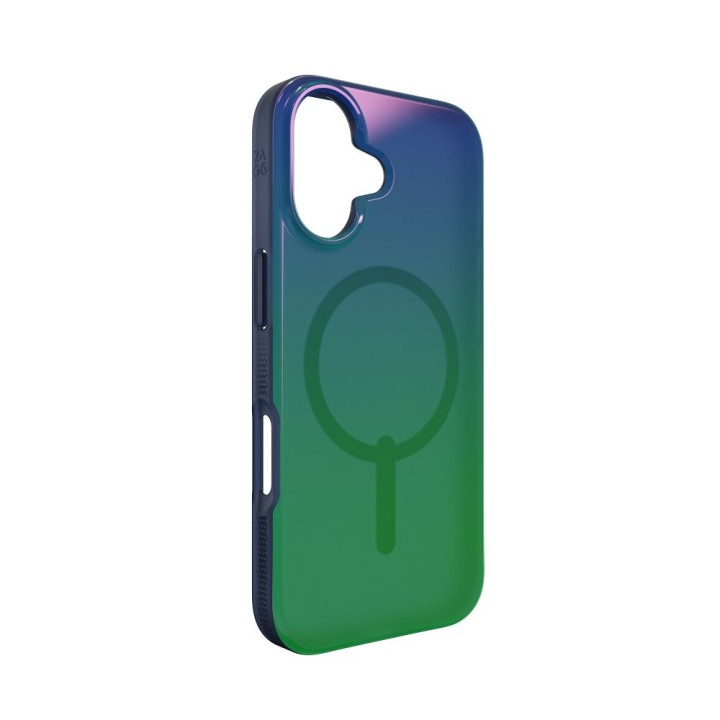 ZAGG case MILAN SNAP compatible with MagSafe for IPHONE 17 raven feather