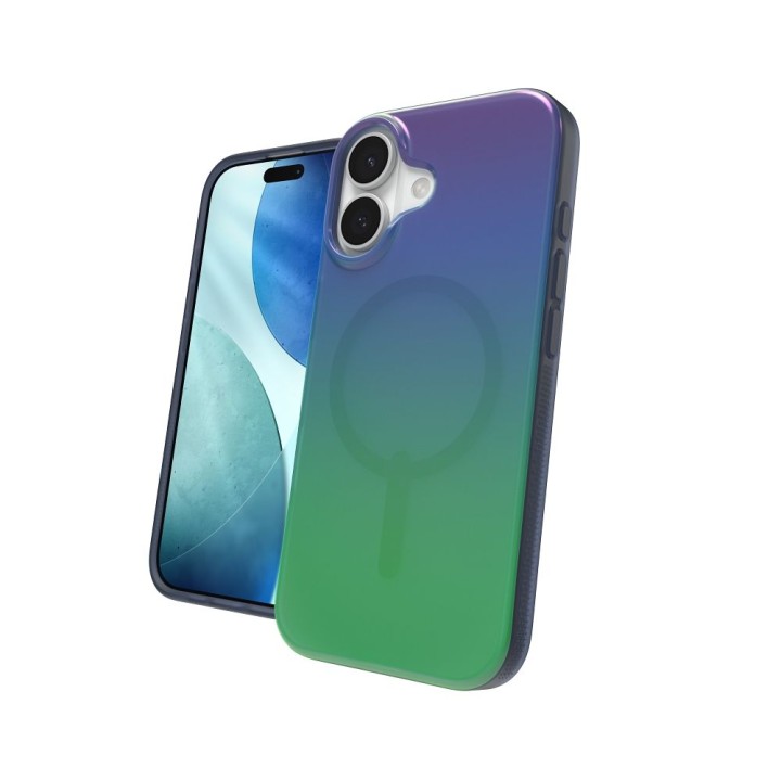 ZAGG чехол MILAN SNAP совместимый с MagSafe для IPHONE 17 raven feather