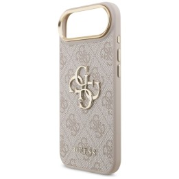 GUESS чохол для IPHONE 17 Air GUHCP17M4GMGCPI (PU W/ Big 4G Classic Logo) золото рожевий