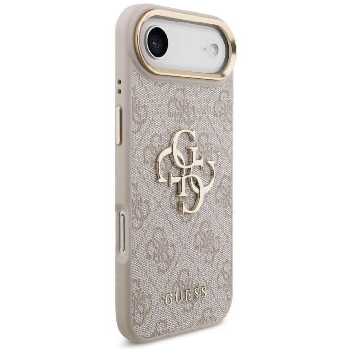 GUESS case for IPHONE 17 Air GUHCP17M4GMGCPI (PU W/ Big 4G Classic Logo) gold pink