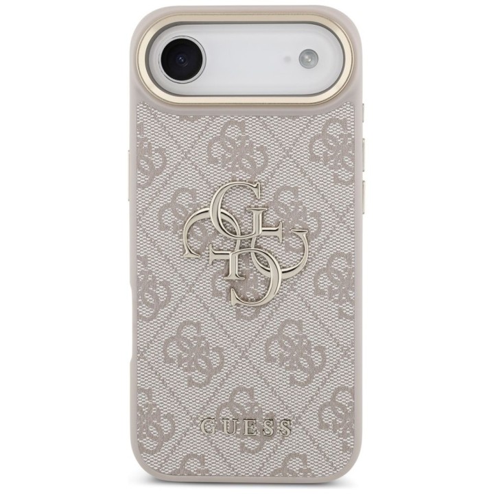 GUESS case for IPHONE 17 Air GUHCP17M4GMGCPI (PU W/ Big 4G Classic Logo) gold pink