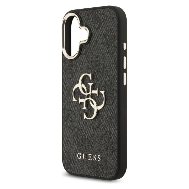 GUESS чехол для IPHONE 17 GUHCP17S4GMGCGR (PU W/ Big 4G Classic Logo) золото черный