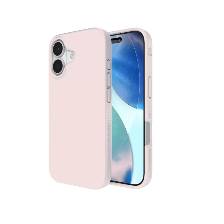 ZAGG чехол MANHATTAN SNAP совместимый с MagSafe для IPHONE 17 pink blush