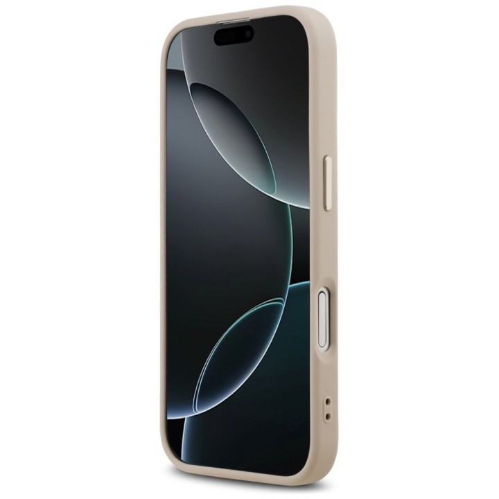 GUESS чохол для IPHONE 17 GUHCP17S4GMGCPI (PU W/ Big 4G Classic Logo) золото рожевий