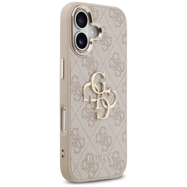 GUESS чохол для IPHONE 17 GUHCP17S4GMGCPI (PU W/ Big 4G Classic Logo) золото рожевий