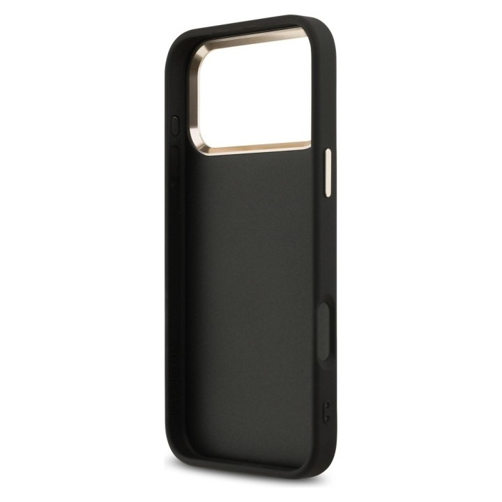 GUESS чехол для IPHONE 17 Pro Max GUHCP17X4GMGCGR (PU W/ Big 4G Classic Logo) золото черный