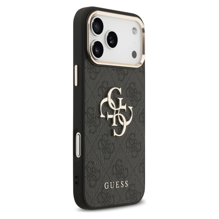 GUESS чохол для IPHONE 17 Pro Max GUHCP17X4GMGCGR (PU W/ Big 4G Classic Logo) золото чорний