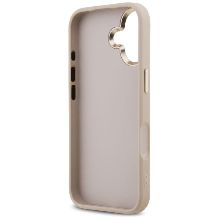 GUESS case for IPHONE 17 GUHCP17S4GMGCPI (PU W/ Big 4G Classic Logo) gold pink