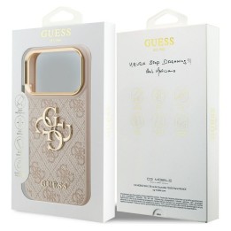 GUESS case for IPHONE 17 Pro GUHCP17L4GMGCPI (PU W/ Big 4G Classic Logo) gold pink