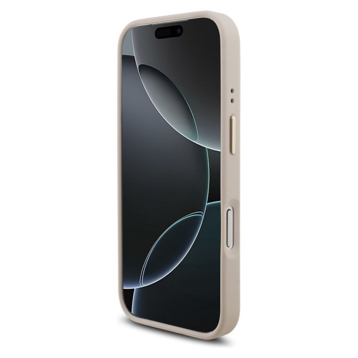 GUESS чохол для IPHONE 17 Pro GUHCP17L4GMGCPI (PU W/ Big 4G Classic Logo) золото рожевий