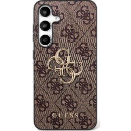 GUESS чохол для SAMSUNG S25 FE GUHCS25FE4GMGGR (PU Leather 4G Metal Logo) чорний