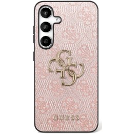 GUESS чохол для SAMSUNG S25 FE GUHCS25FE4GMGPI (PU Leather 4G Metal Logo) рожевий