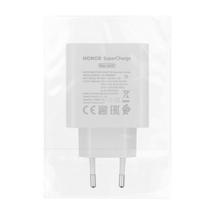 Original wall charger Honor HN-200330E00 66W bulk
