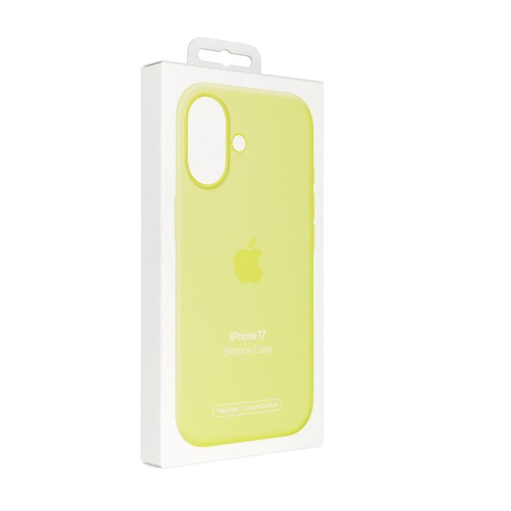 iPhone 17 Silicone Case with MagSafe - Neon желтый 0INT