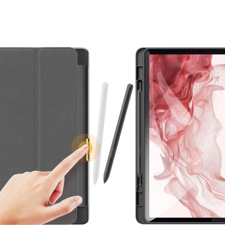 DUX DUCIS case DOMO foldable with a stylus compartment for SAMSUNG Tab S9 black