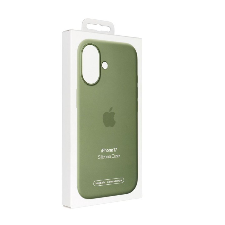 iPhone 17 Silicone Case with MagSafe - Light Moss 0INT