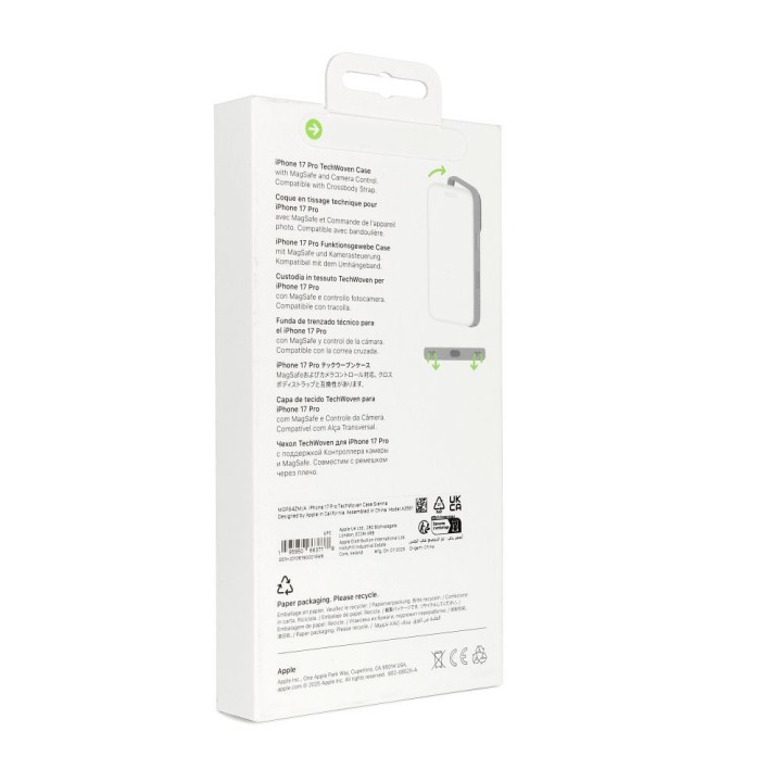 iPhone 17 Pro TechWoven Case with MagSafe - Sienna 0INT