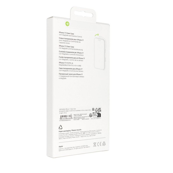 iPhone 17 Clear Case with MagSafe 0INT