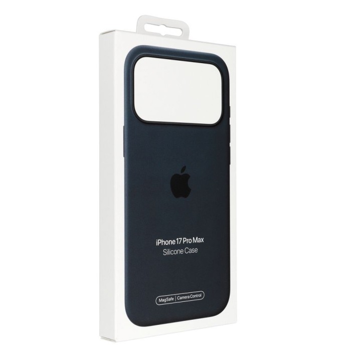 iPhone 17 Pro Max Silicone Case with MagSafe – Midnight 0INT