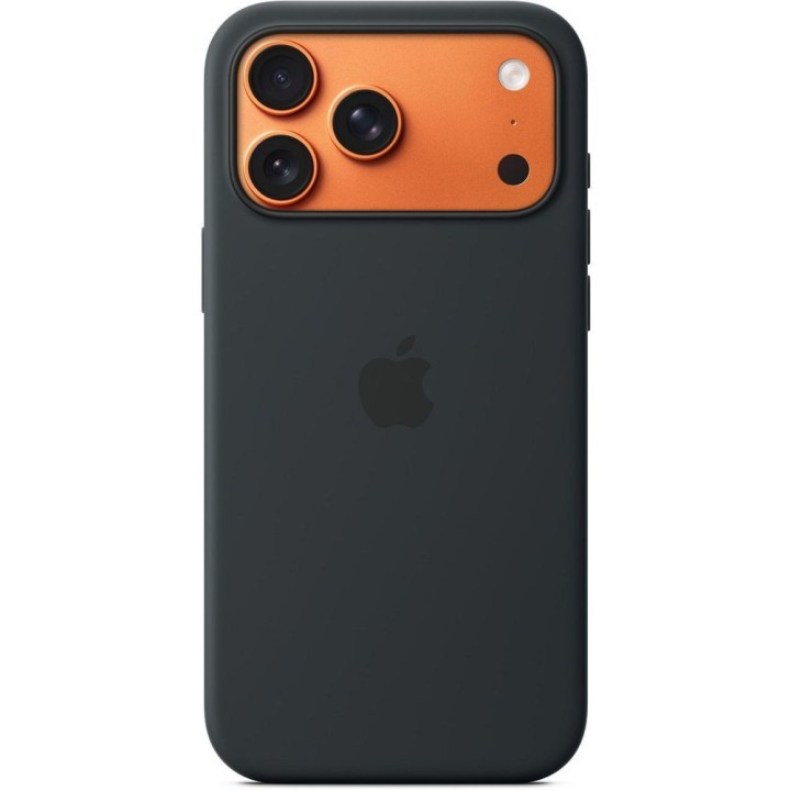 iPhone 17 Pro Max Silicone Case with MagSafe – черный 0INT