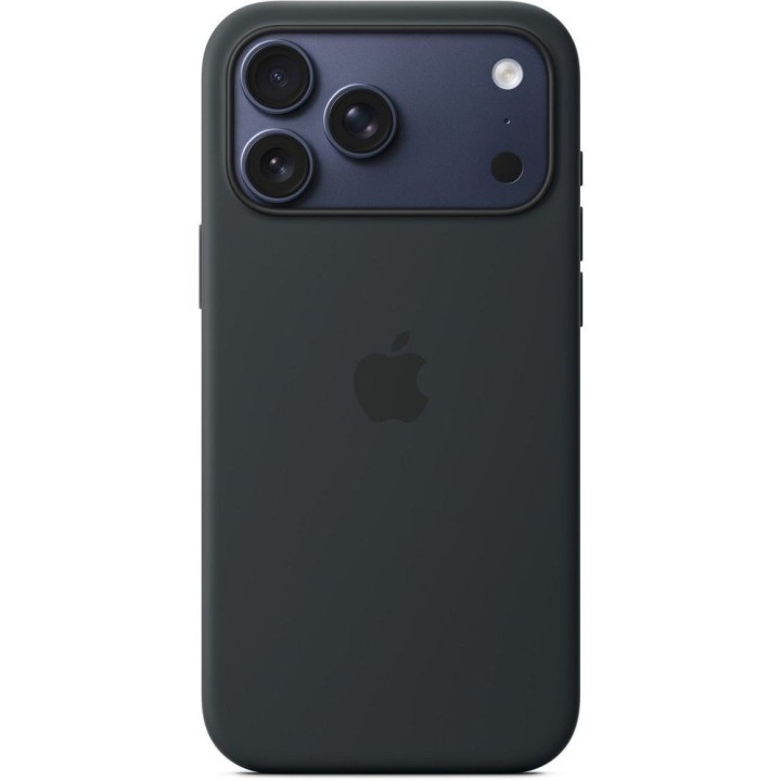 iPhone 17 Pro Max Silicone Case with MagSafe – black 0INT