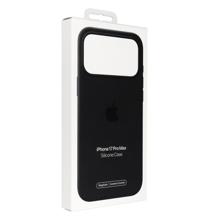 iPhone 17 Pro Max Silicone Case with MagSafe – черный 0INT