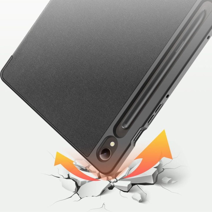 DUX DUCIS case DOMO foldable with a stylus compartment for SAMSUNG Tab S9 black