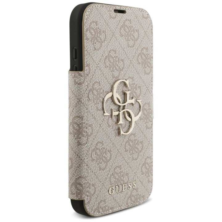 GUESS case for IPHONE 17 Pro GUBKP17L4GMGPI (PU 4G Metal Logo) pink