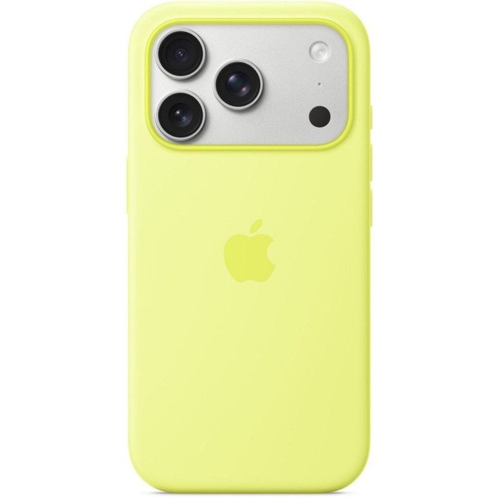 iPhone 17 Pro Silicone Case with MagSafe – Neon желтый 0INT
