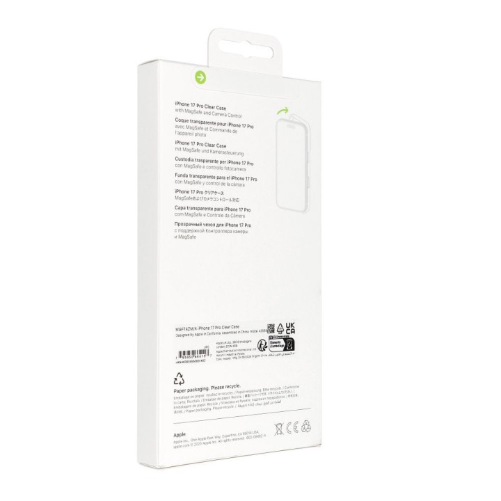 iPhone 17 Pro Clear Case with MagSafe 0INT