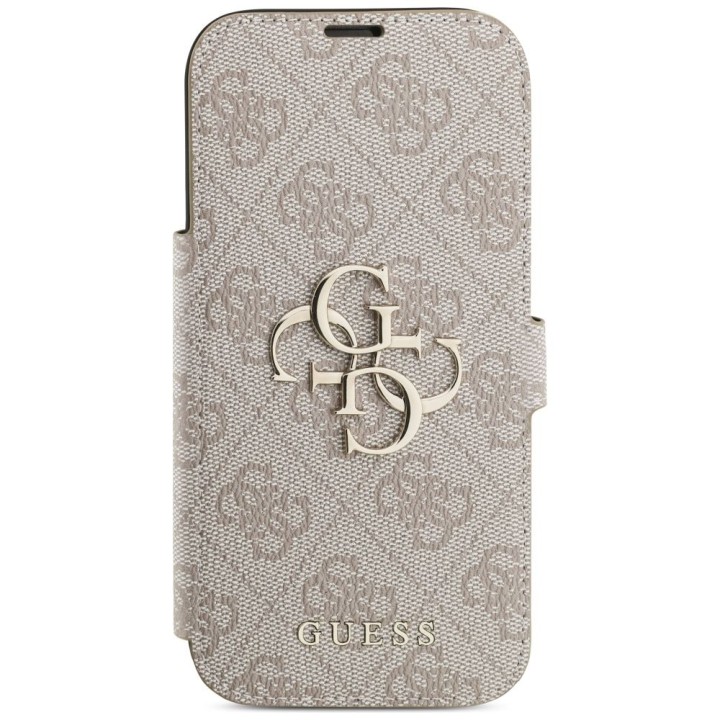 GUESS чохол для IPHONE 17 Pro GUBKP17L4GMGPI (PU 4G Metal Logo) рожевий