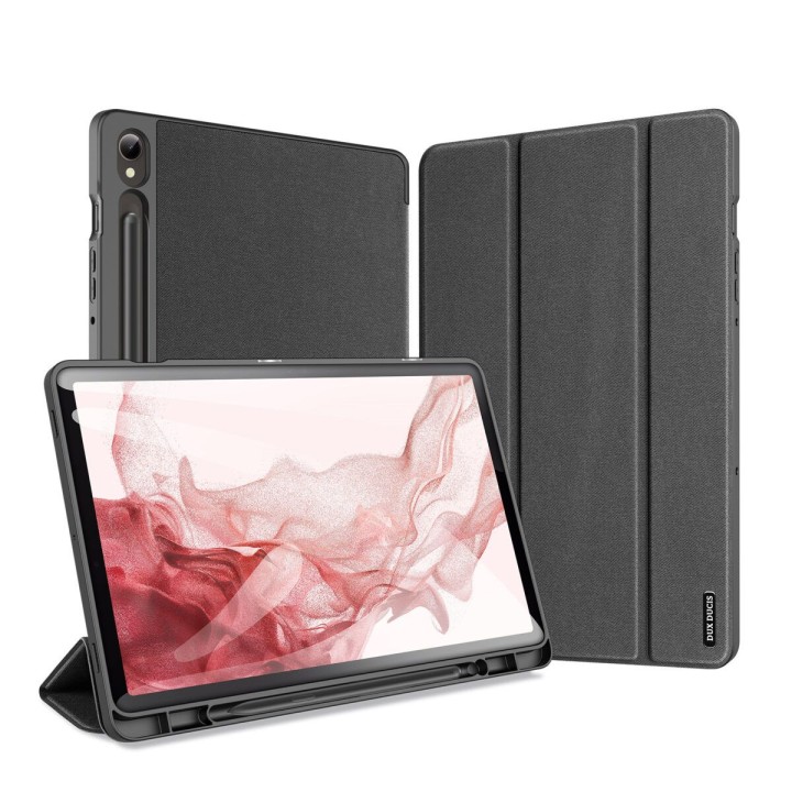 DUX DUCIS case DOMO foldable with a stylus compartment for SAMSUNG Tab S9 black