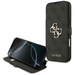 GUESS чохол для IPHONE 17 Pro Max GUBKP17X4GMGGR (PU 4G Metal Logo) чорний