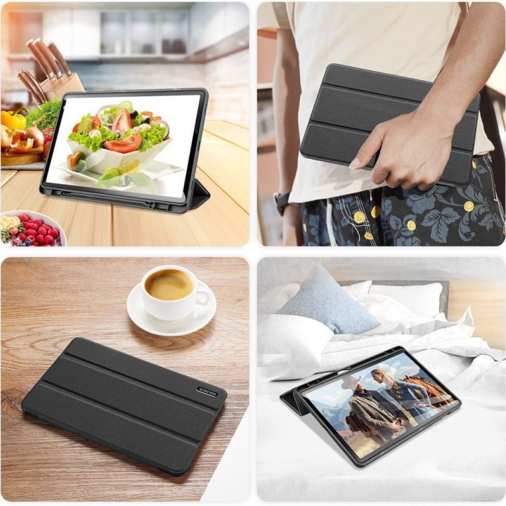 DUX DUCIS чехол DOMO складные с местом для стилус для SAMSUNG Tab S9 черный