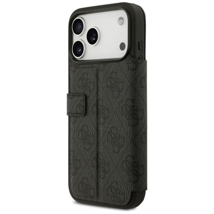 GUESS case for IPHONE 17 Pro Max GUBKP17X4GMGGR (PU 4G Metal Logo) black