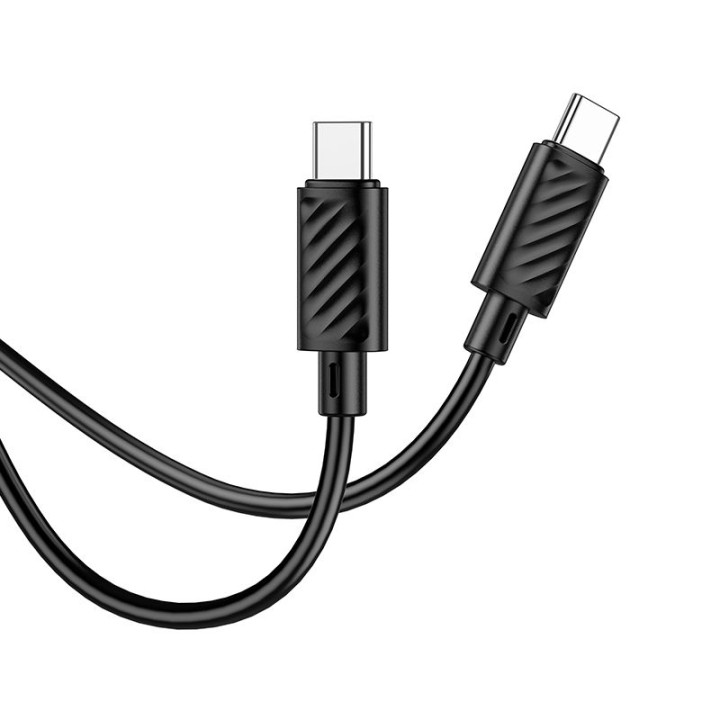 USB-C to USB-C cable Hoco 3A 60W 2 m X88 black