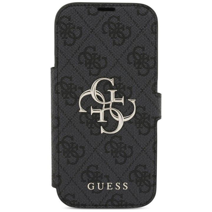 GUESS чохол для IPHONE 17 Pro GUBKP17L4GMGGR (PU 4G Metal Logo) чорний