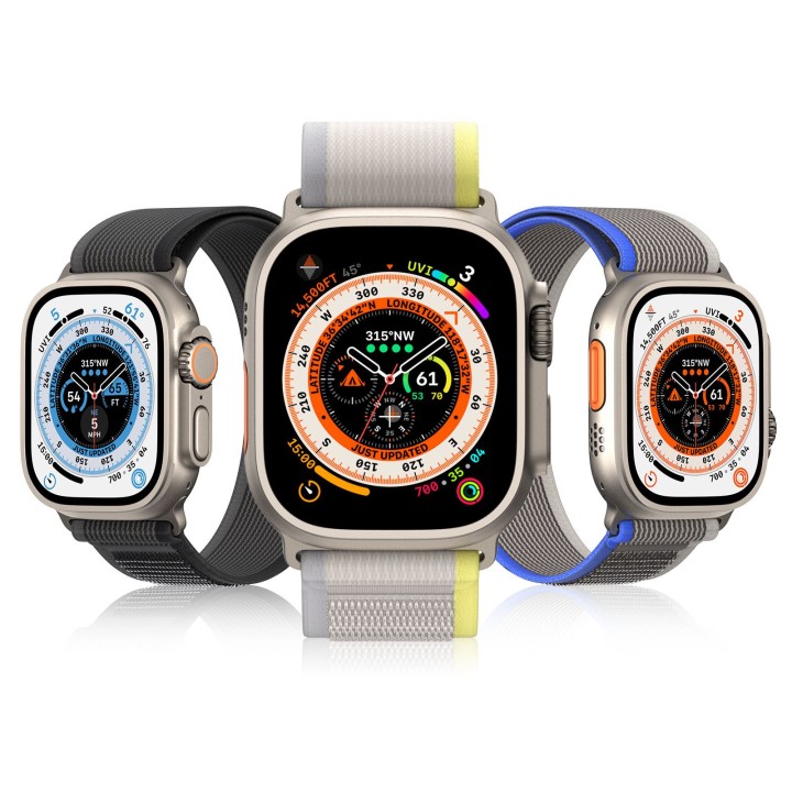 DUX DUCIS strap YJ nylon for Apple Watch 42 / 44 / 45 / 49 mm black-grey