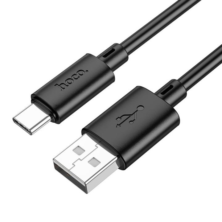 USB-A to USB-C cable Hoco 3A 2 m X88 black