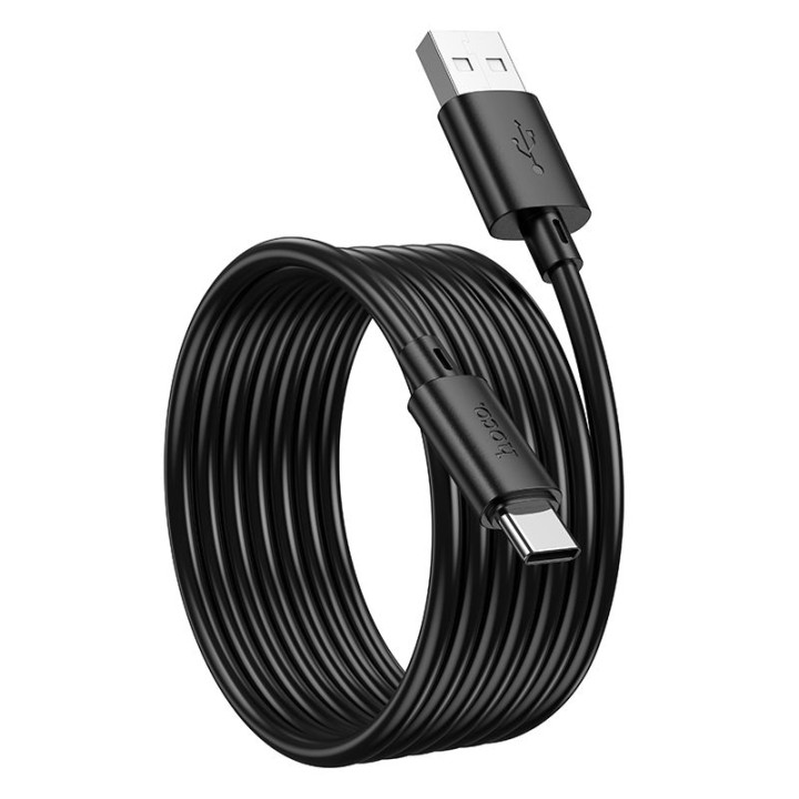 Кабель USB-A – USB-C Hoco 3A 2 m X88 черный