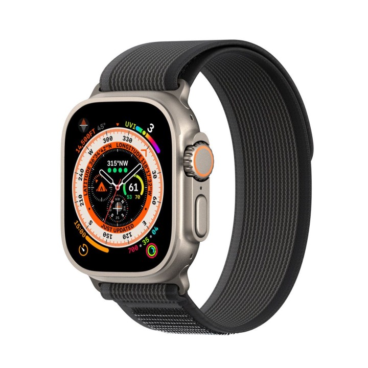 DUX DUCIS strap YJ nylon for Apple Watch 42 / 44 / 45 / 49 mm black-grey