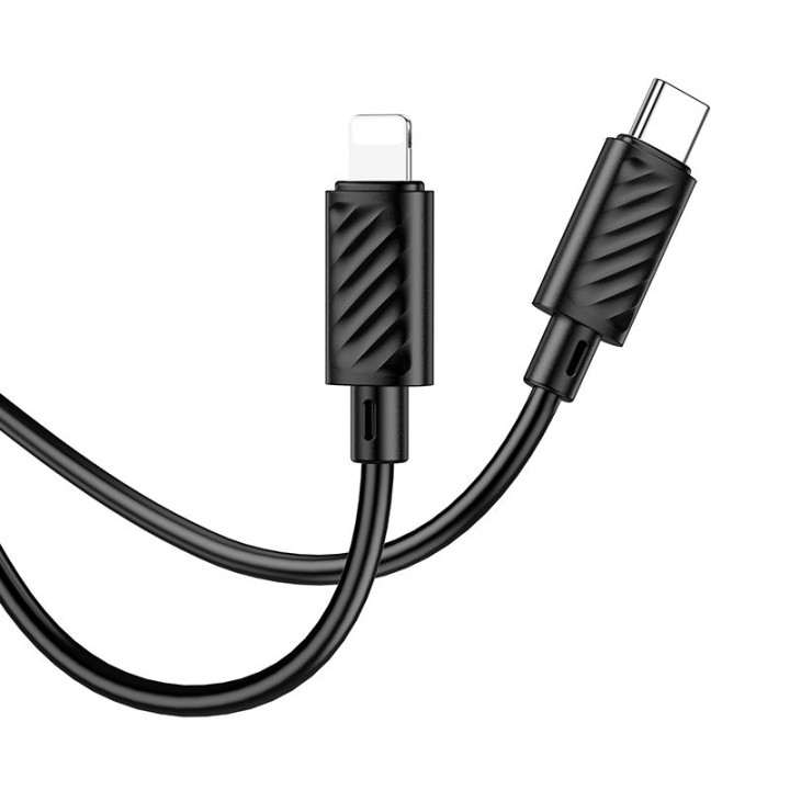 Кабель USB-C – Lightning Hoco PD 27W 2 m X88 черный