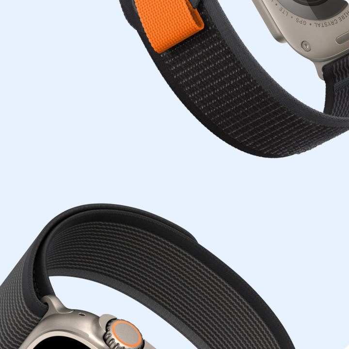 DUX DUCIS strap YJ nylon for Apple Watch 42 / 44 / 45 / 49 mm black-grey