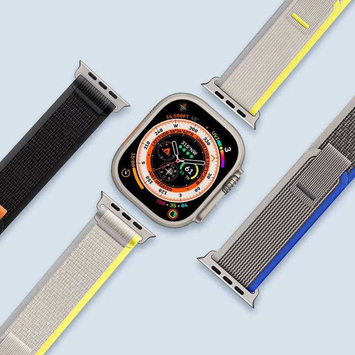 DUX DUCIS strap YJ nylon for Apple Watch 42 / 44 / 45 / 49 mm black-grey