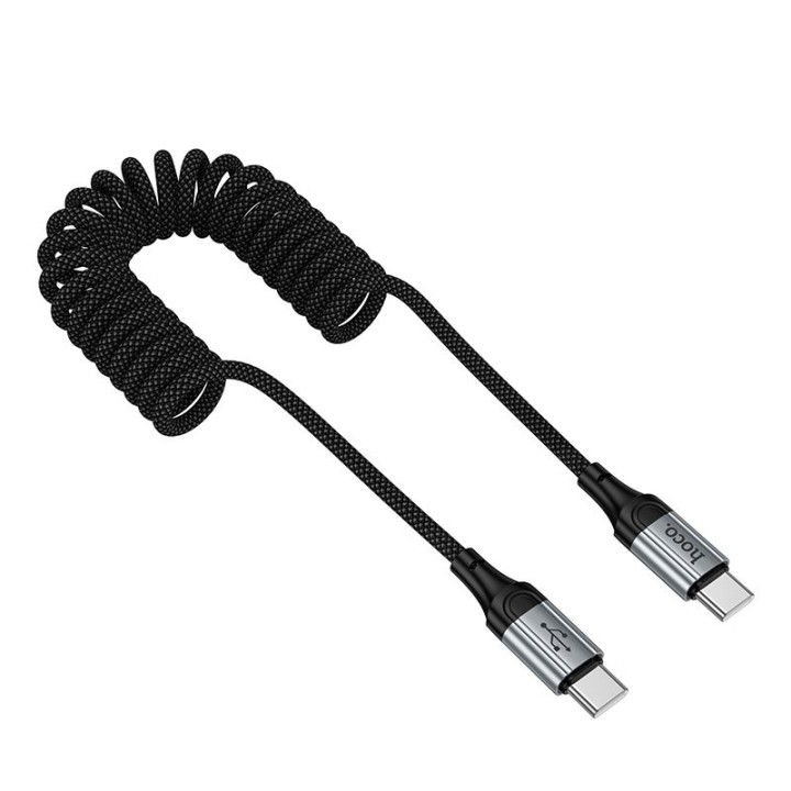 Кабель USB-C – USB-C Hoco PD 60W 1,5 m X121 чорний